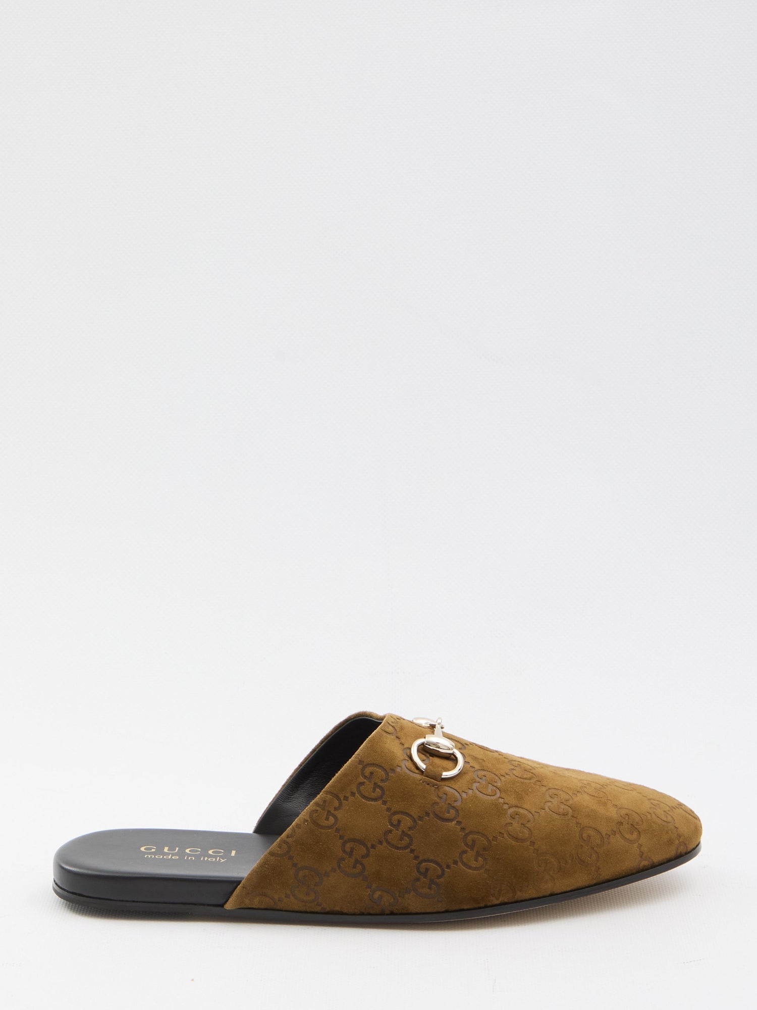 GUCCI Suede Leather Loafers with Horsebit - UK Size