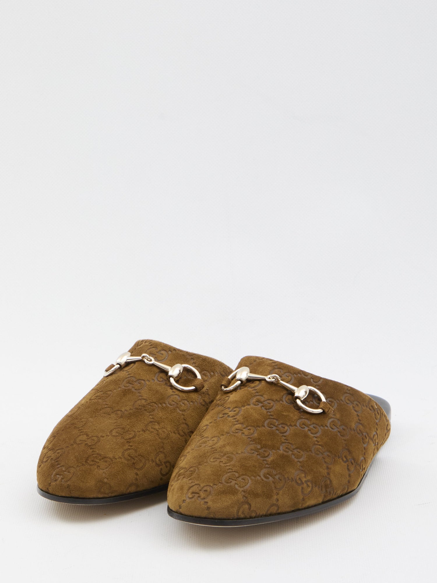 GUCCI Suede Leather Loafers with Horsebit - UK Size