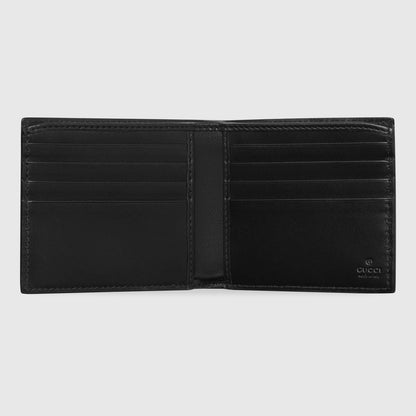 GUCCI Mini Bi-Fold Wallet with Embossed Pattern