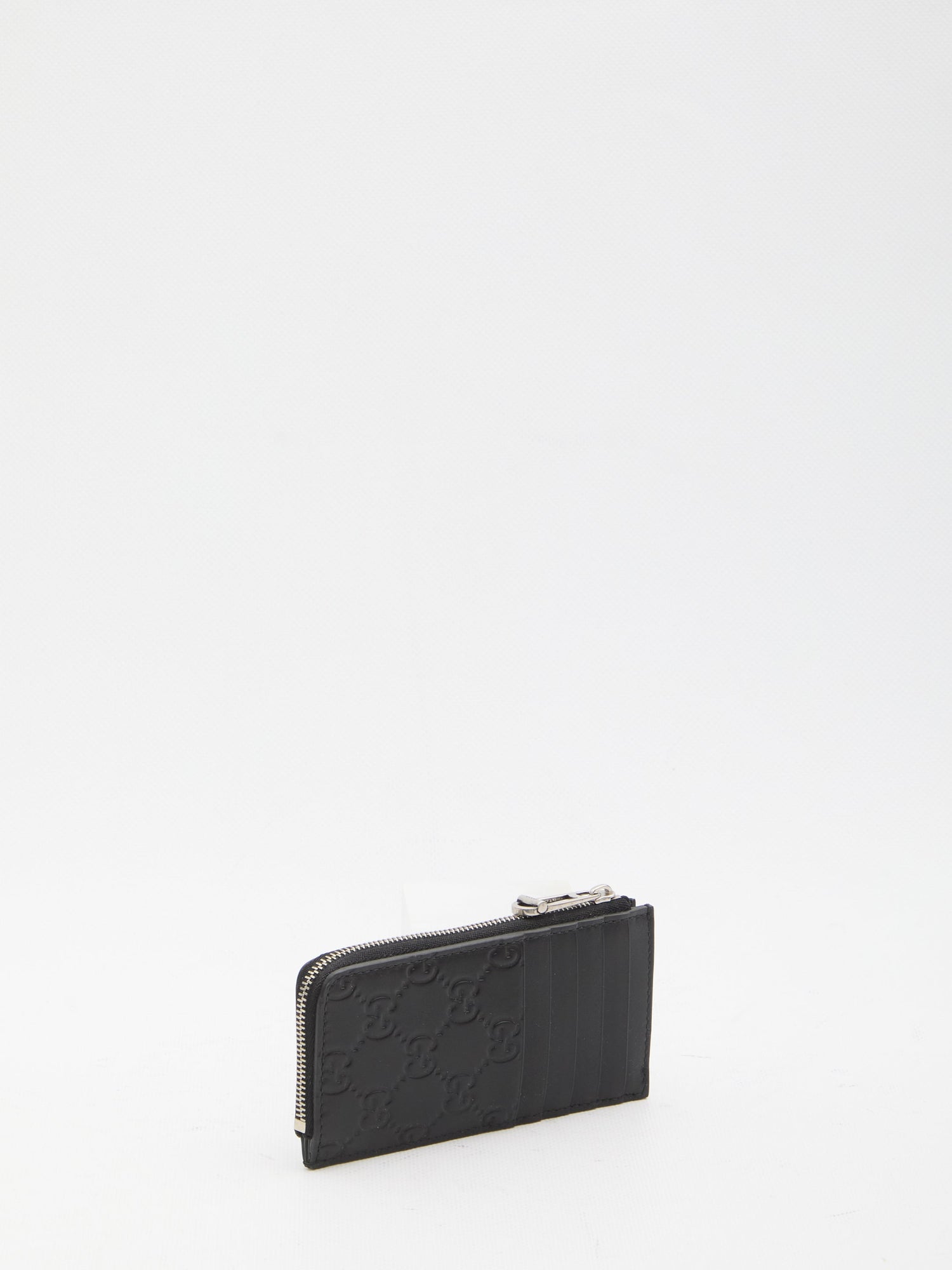 GUCCI Mini Card Holder with Zip - 13.7 x 7.5 cm