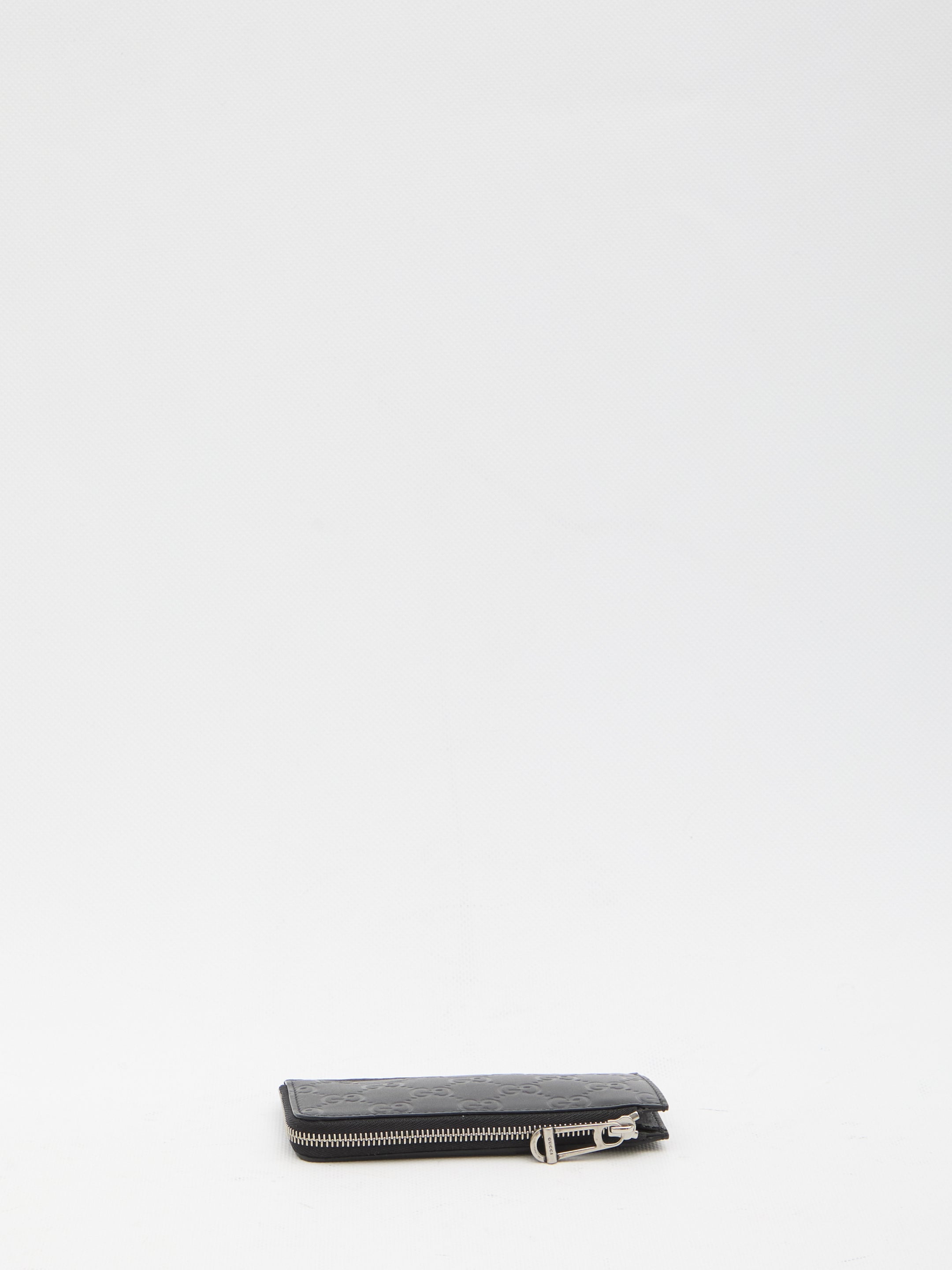 GUCCI Mini Card Holder with Zip - 13.7 x 7.5 cm