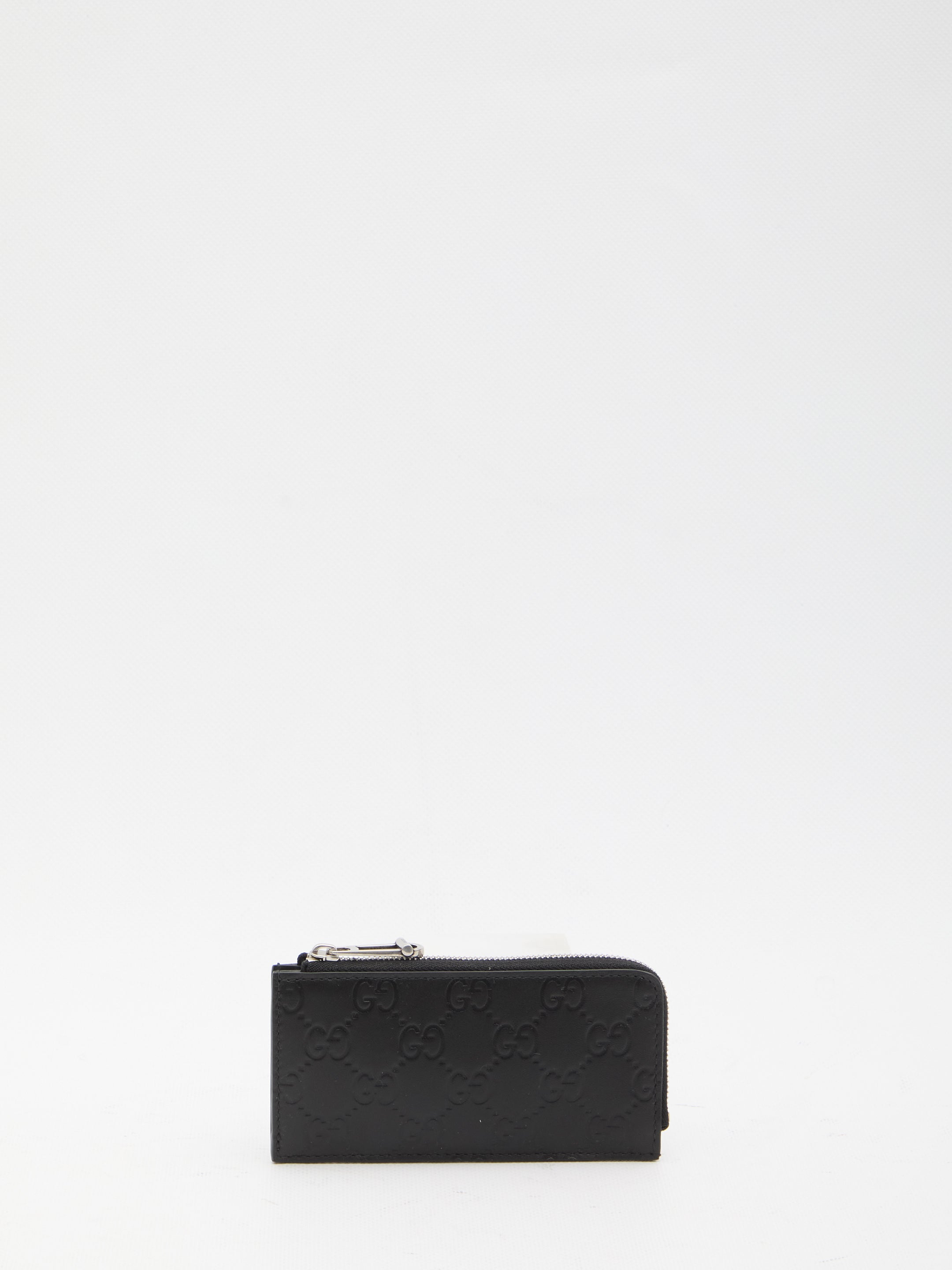 GUCCI Mini Card Holder with Zip - 13.7 x 7.5 cm