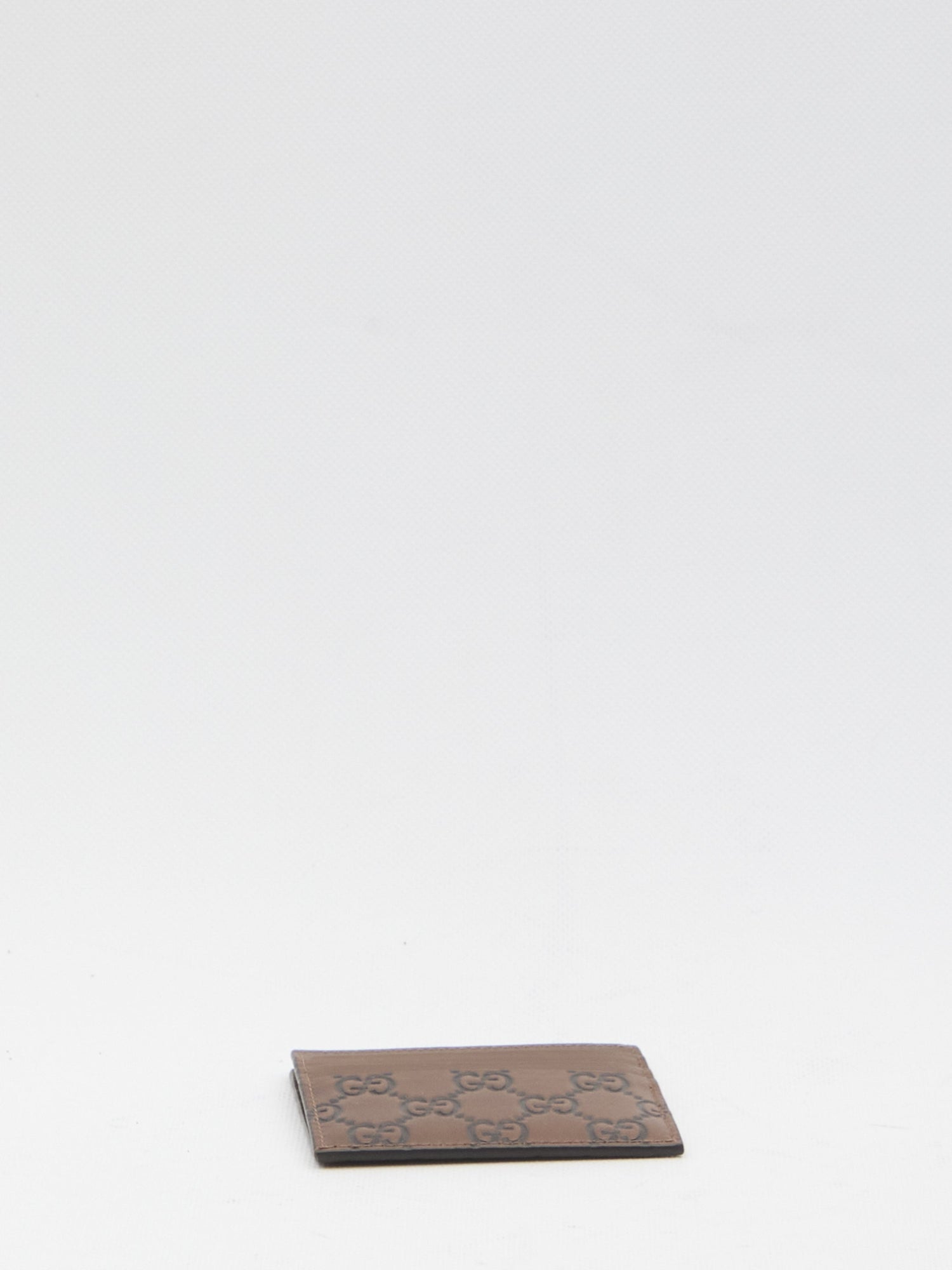 GUCCI Mini Emblem Card Holder with Six Slots