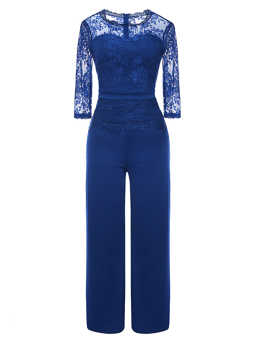 Sommer Damenbekleidung Dunhuang Sexy Spitzen-Overall