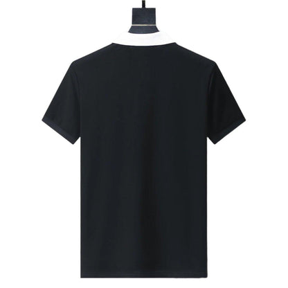 Louis Vuitton White T-Shirt with Collar