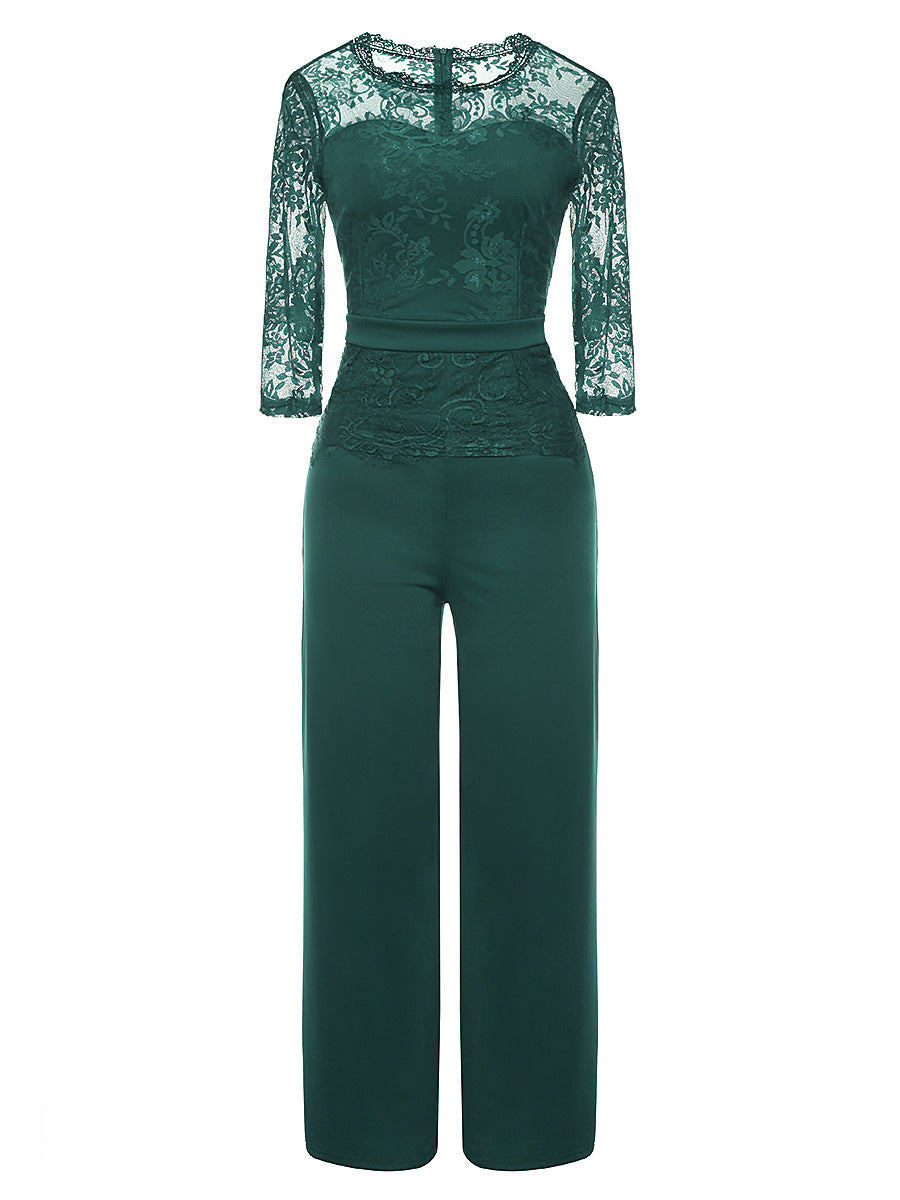 Sommer Damenbekleidung Dunhuang Sexy Spitzen-Overall