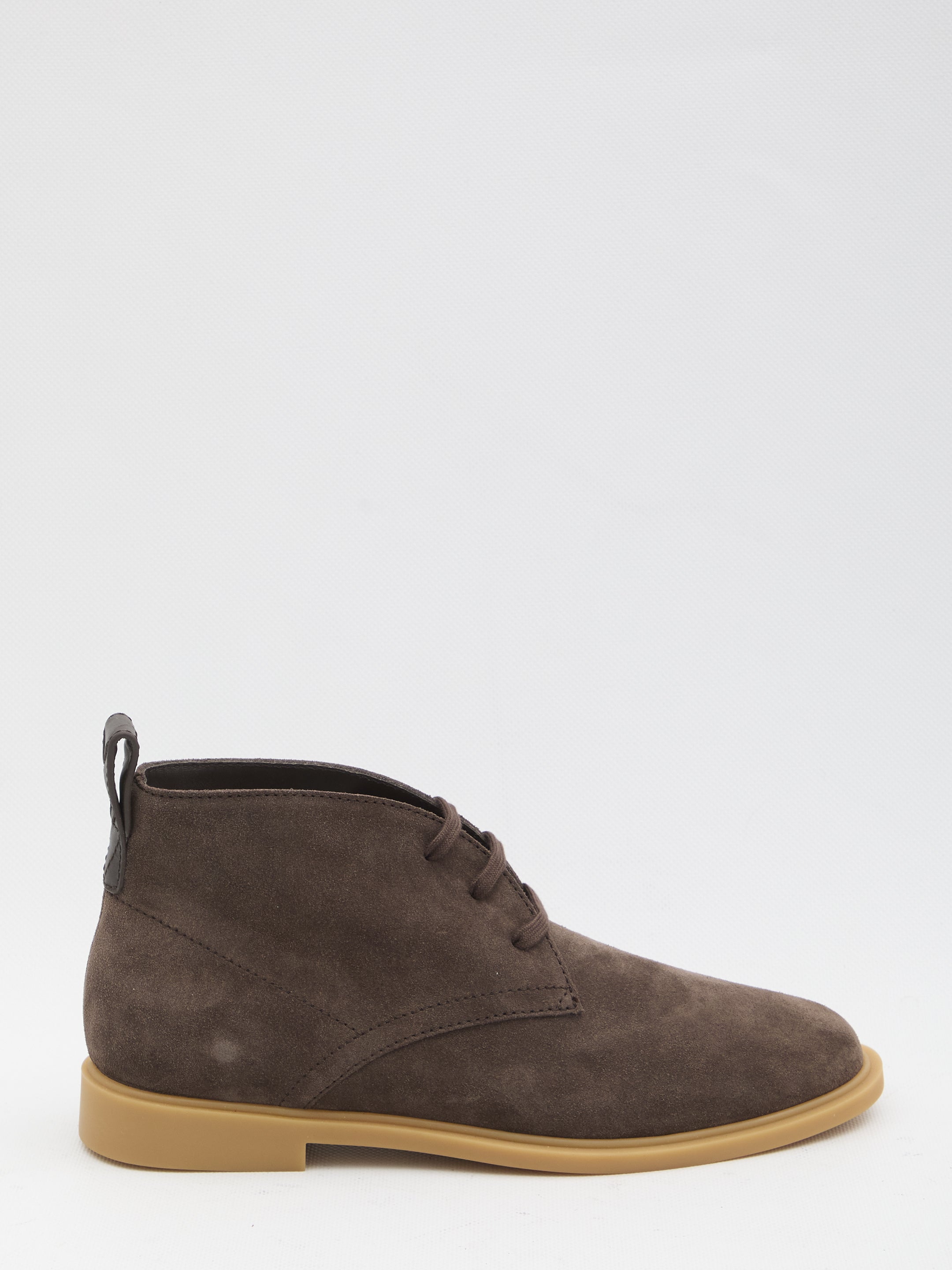 BOTTEGA VENETA Ankle Boots with Lace-Up Closure and Rubber Sole - 2.5 cm Heel Height
