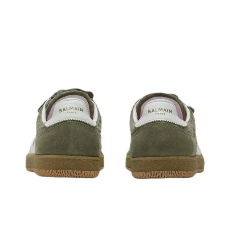 BALMAIN Swan Low-Top Skateboard Shoes &