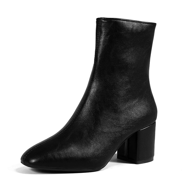 High Heels Short Boots Women&