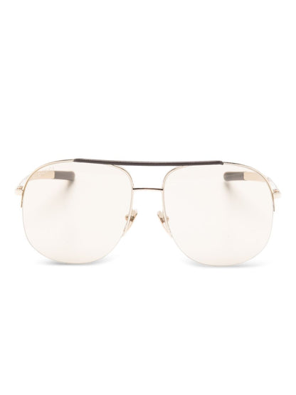 GUCCI Sleek Pilot Frame Sunglasses for Women