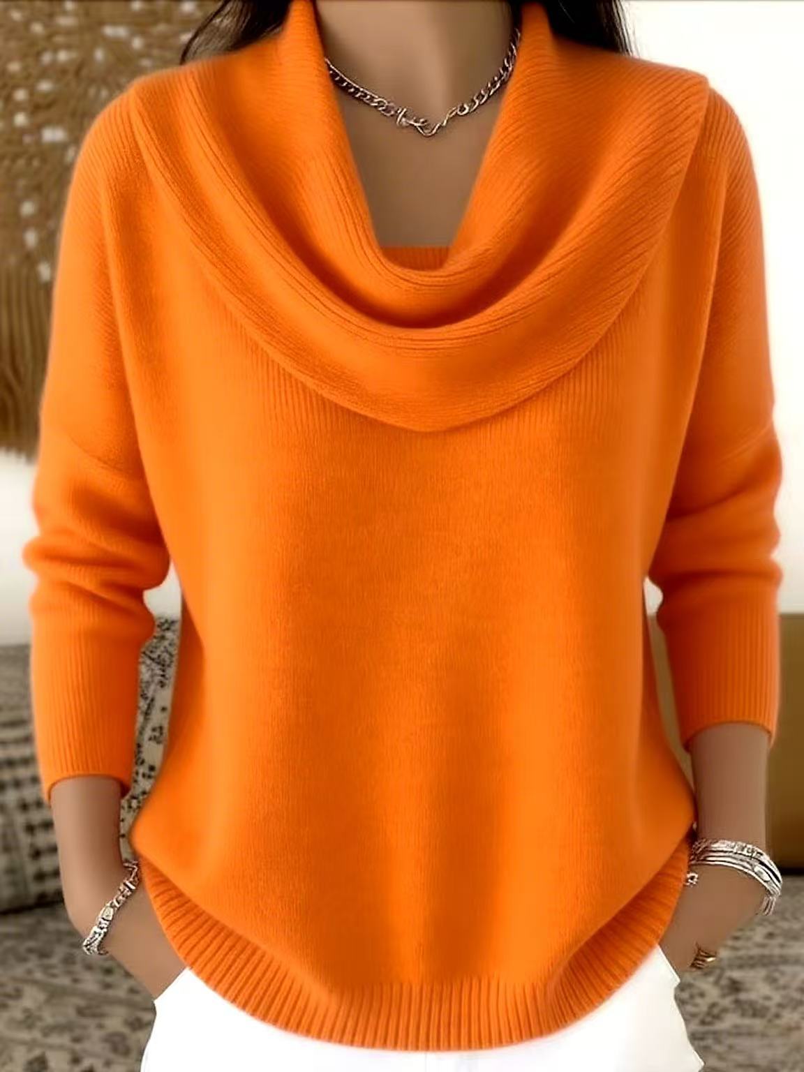 Sequin Loose Knit Sweater