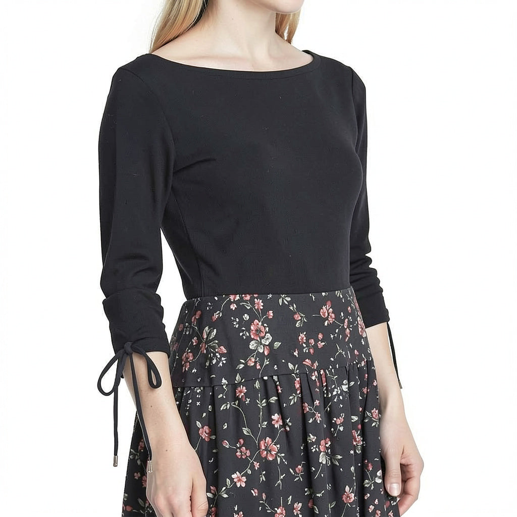 Lauren Ralph Lauren Draw cord-Sleeve Top, Size XXS