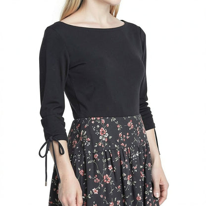 Lauren Ralph Lauren Draw cord-Sleeve Top, Size XXS