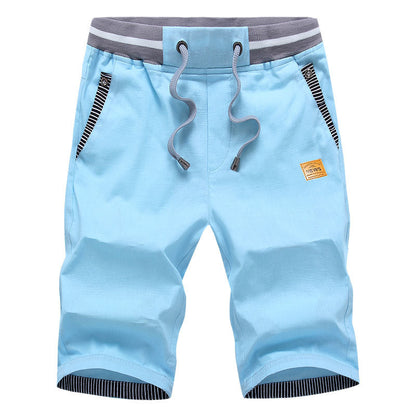 Mens Printed Quick-Dry Beach Shorts