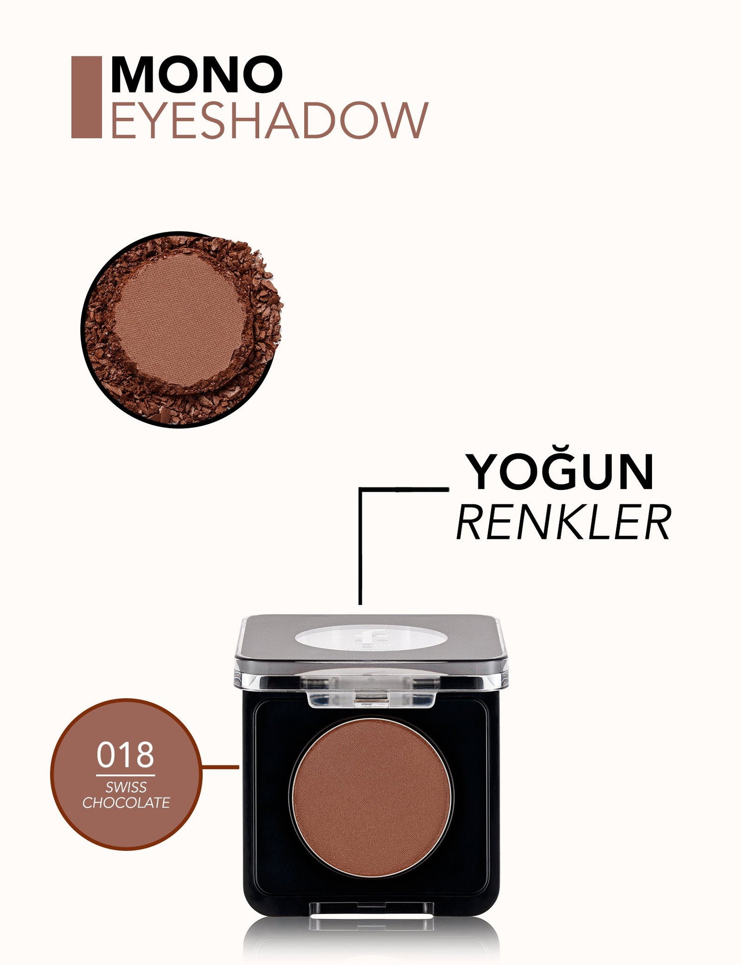 Flormar Mono High-Pigment Shimmer Eyeshadow 4g