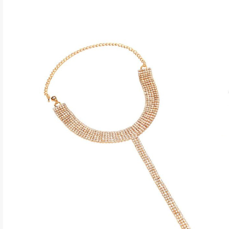 Bikini Body Cha Sexy Rhinestone Summer Exquisite Sexy Necklace Jewelry Accessories