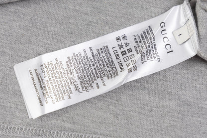 Gucci Luxury T-shirt with Collar Grey - Premium Cotton Comfort