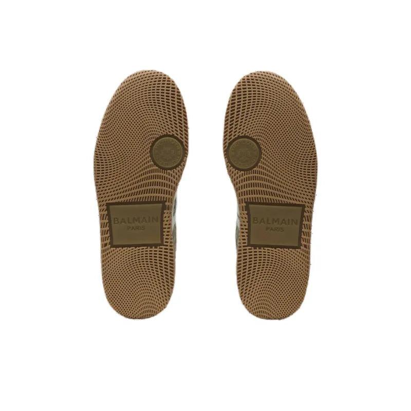 BALMAIN Swan Low-Top Skateboard Shoes &