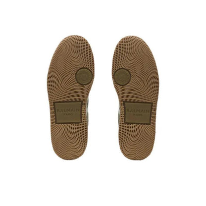 BALMAIN Swan Low-Top Skateboard Shoes &