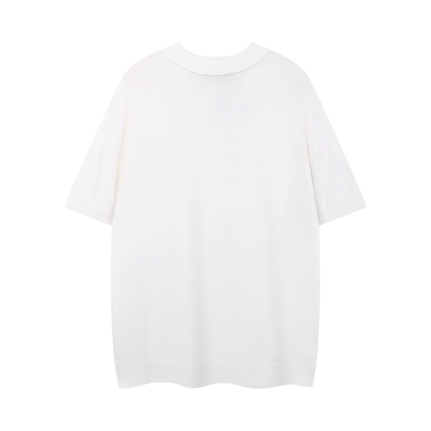 Gucci Collar T-Shirt - Premium Cotton White Tee