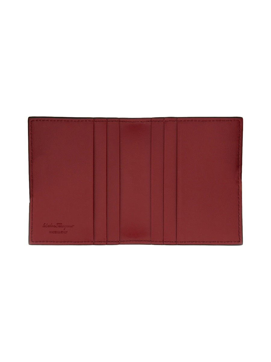 Ferragamo Mini Leather Cardholder for Men