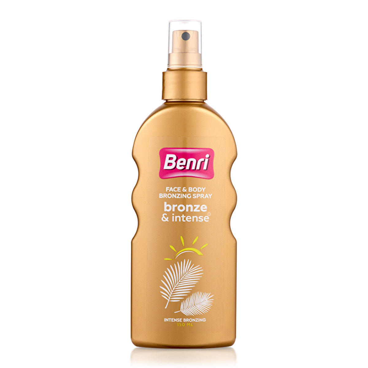 Benri Intense &amp; Fast Tanning Spray 150ml - Quick Tan Solution | Lightweight