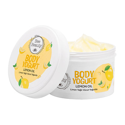 Bee Beauty Lemon Oil Body Yogurt 8.45oz - Nourishing Moisturizer