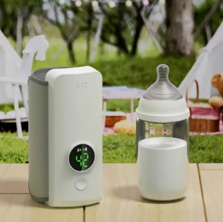 Portable Wireless Baby Bottle Warmer SHOPEZRA L.L.C.