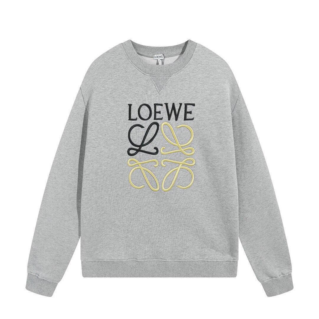 LOEWE Anagram Cotton Sweatshirt &