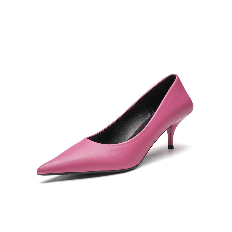 Green Stiletto Pointed Toe High Heels