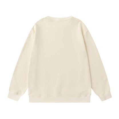 GUCCI Beige Cotton Jersey Sweatshirt New &amp; Authentic