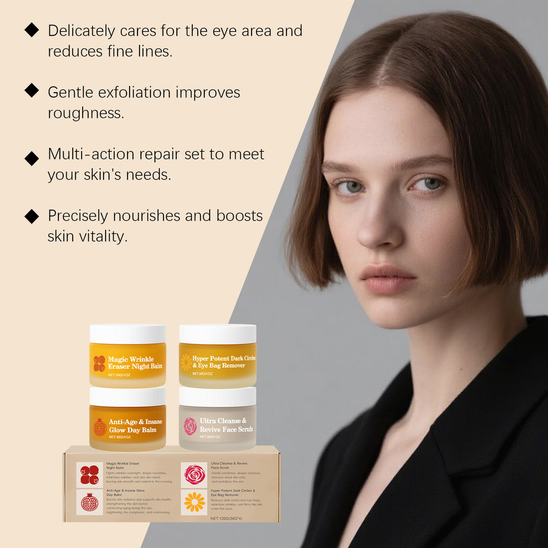 Multifunctional Day Night Skin Care Set