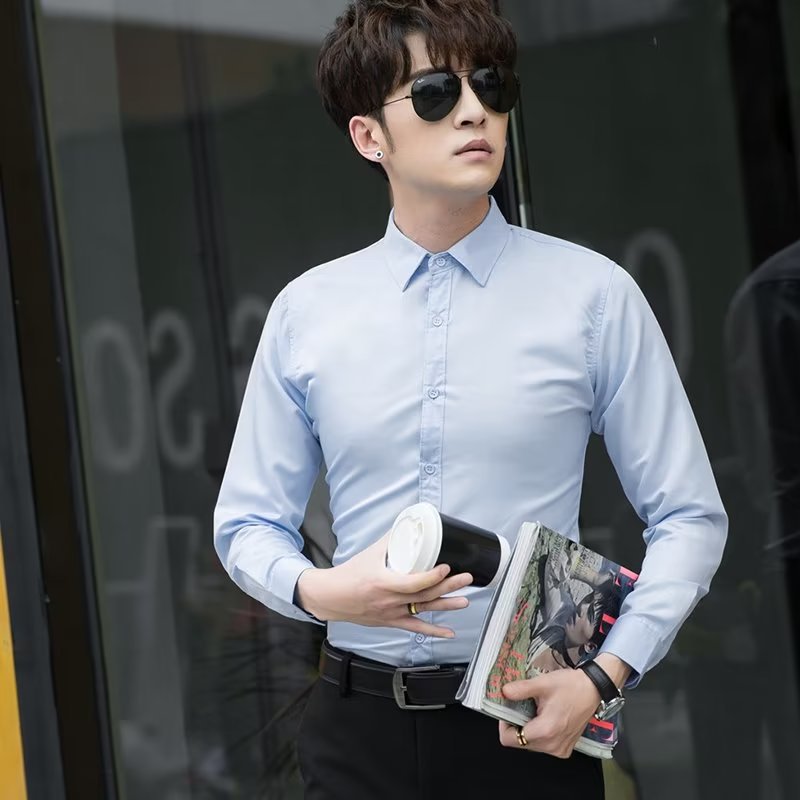 Mens Formal Long Sleeve Shirt