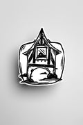 Little House Sticker