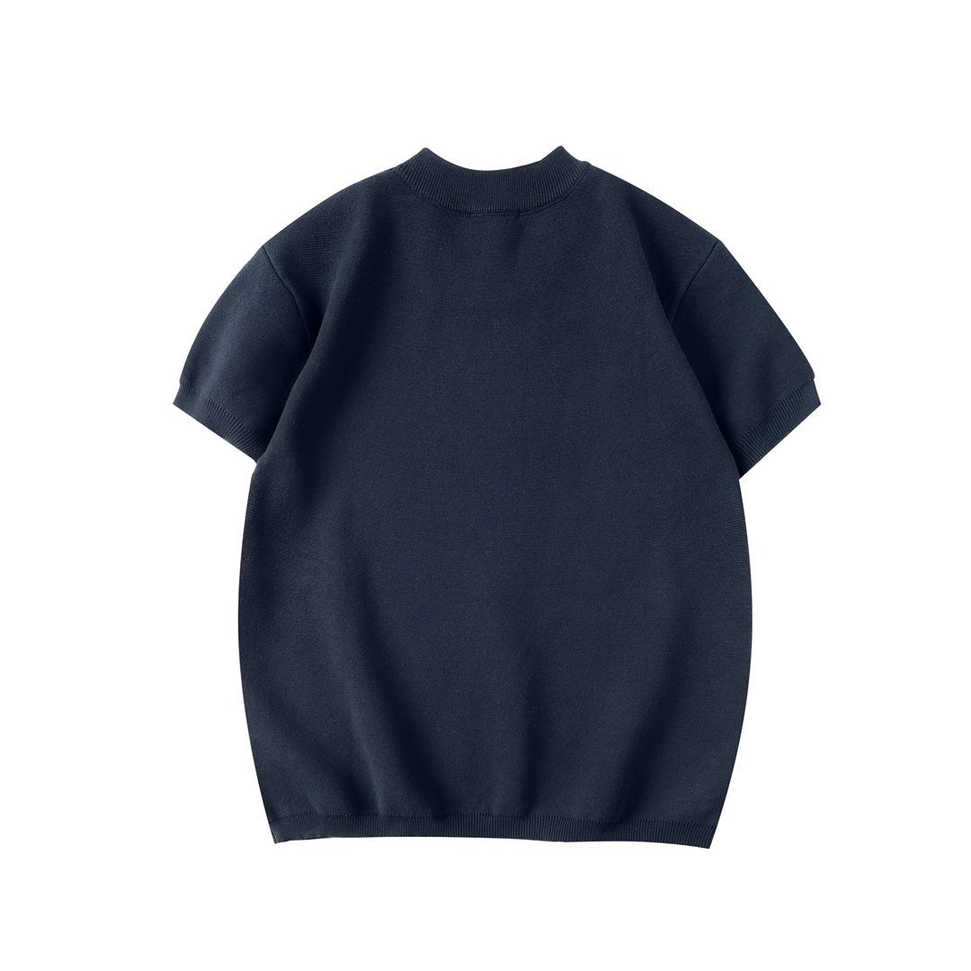 Gucci Black T-Shirt No Collar | Luxury Cotton Streetwear