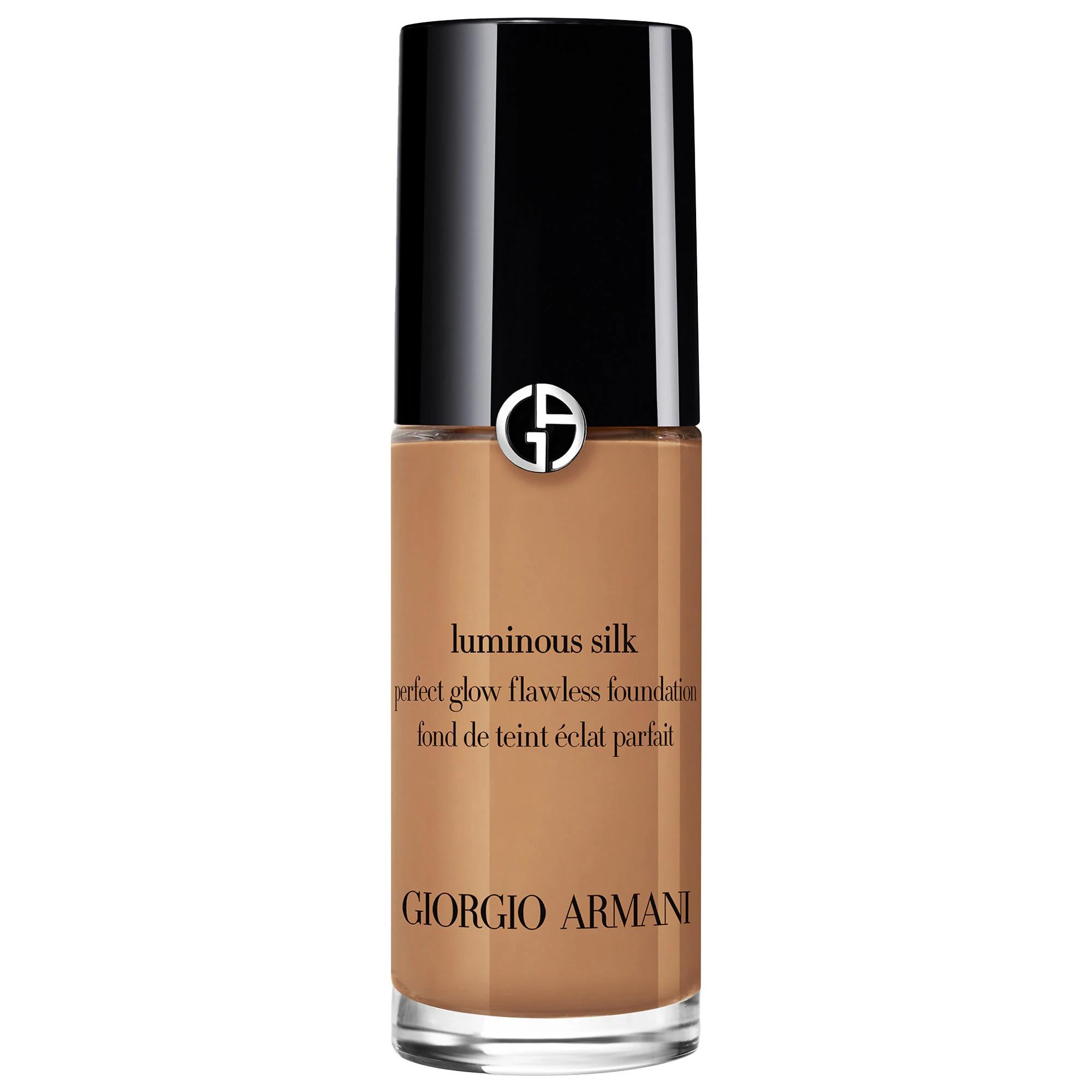 Mini Luminous Silk Natural Glow Liquid Foundation - Hydrating, Medium Coverage, 24-Hour Wear
