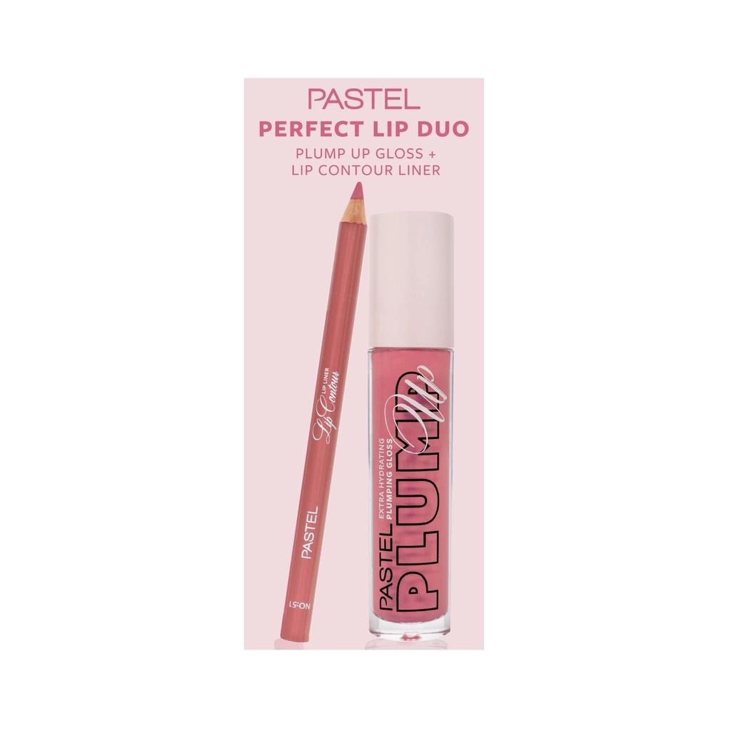 Pastel Plump Up Gloss 211 &amp; Lip Liner 51 Makeup Set