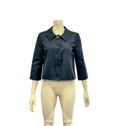 Style &amp; Co. Shimmering Black Jacket, Size 6