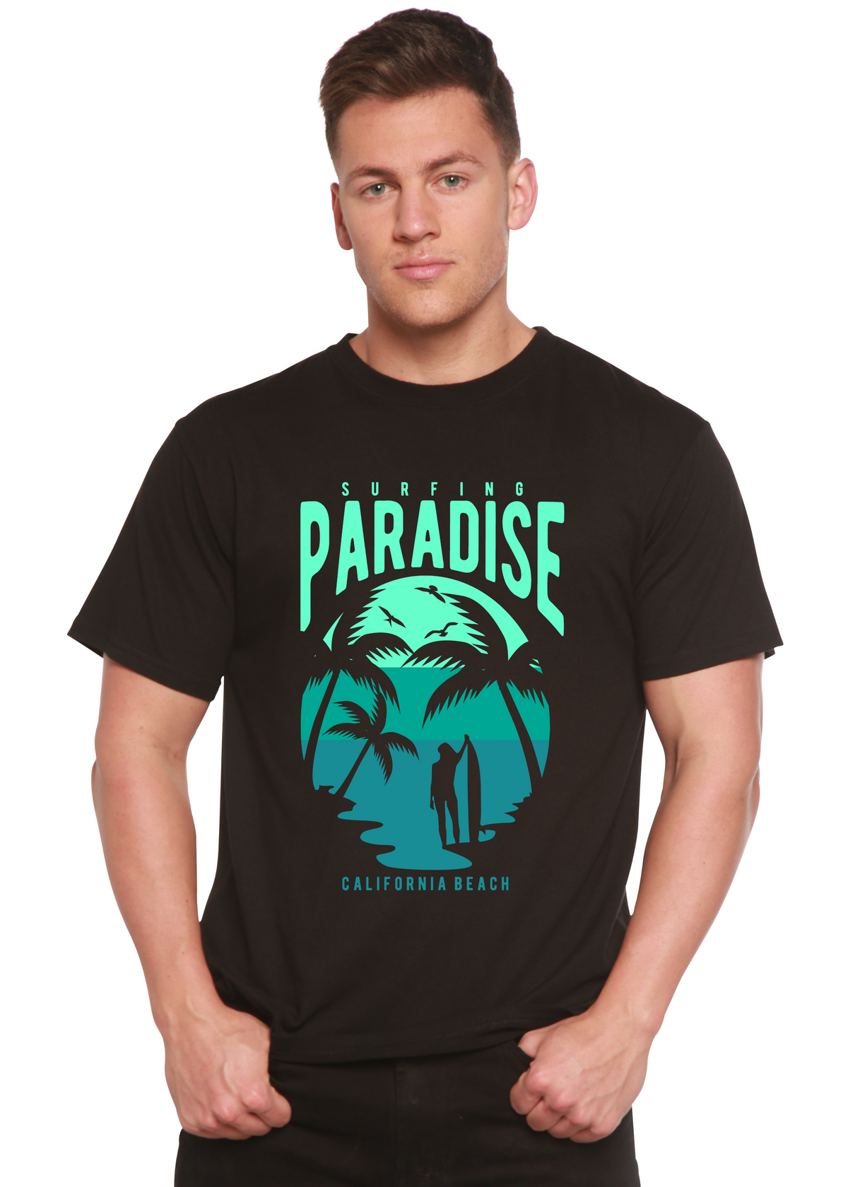 Surfing Paradise California Spun Bamboo® Men&