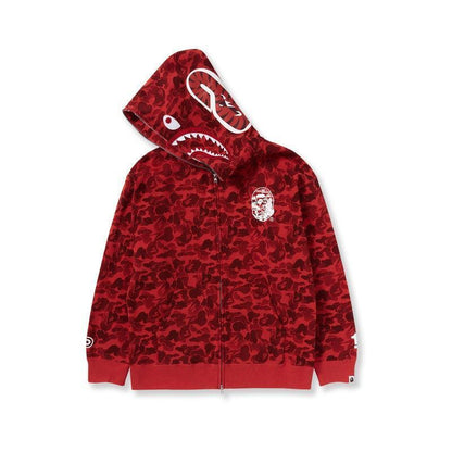 BAPE OG Camo Shark Full Zip-Up Hoodie A Bathing Ape &