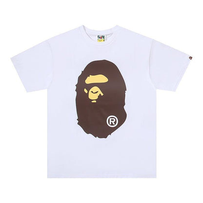 Bathing Ape White T-Shirt without Collar