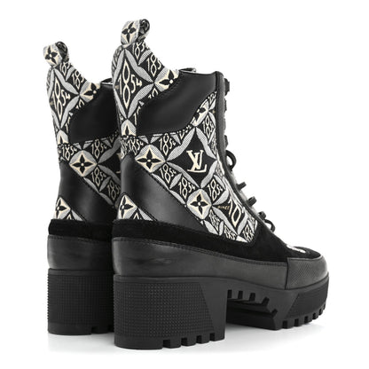 Louis Vuitton  Laureate Platform Desert Boots