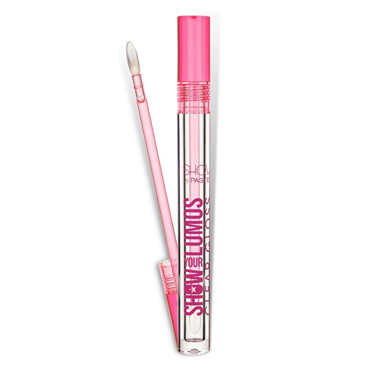 Show by Pastel Lumos Clear Lip Gloss: Vegan, Cruelty-Free, High-Shine, Plumping Gloss for Naturally Glossy &amp; Hydrated Lips