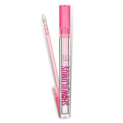 Show by Pastel Lumos Clear Lip Gloss: Vegan, Cruelty-Free, High-Shine, Plumping Gloss for Naturally Glossy &amp; Hydrated Lips