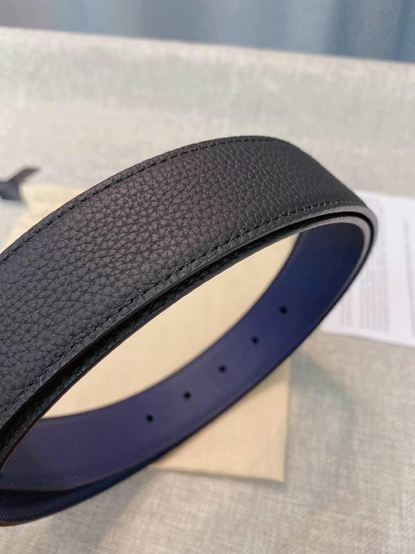 Montblanc M Buckle Reversible Leather Belt &