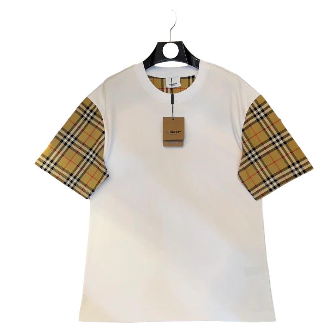 Burberry T-Shirt Without Collar &