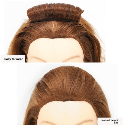 Wigs, hair pads, combs and hair softeners