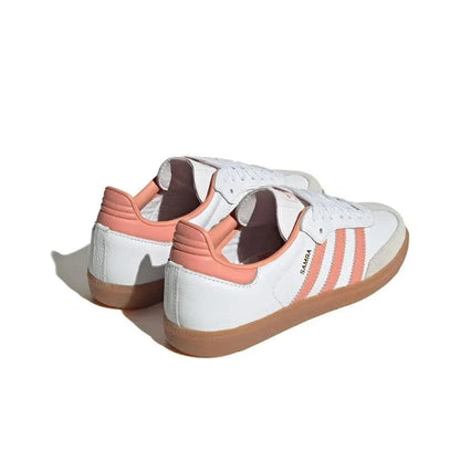 Adidas Samba White Wonder Clay Gum Sneakers – Classic Style