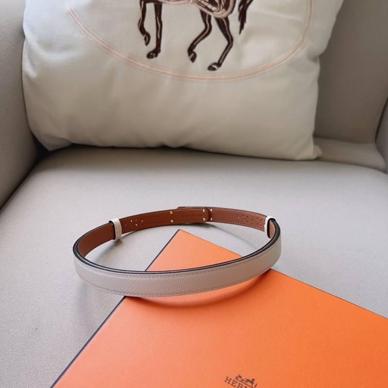 Hermes Men Gold Buckle Belt &