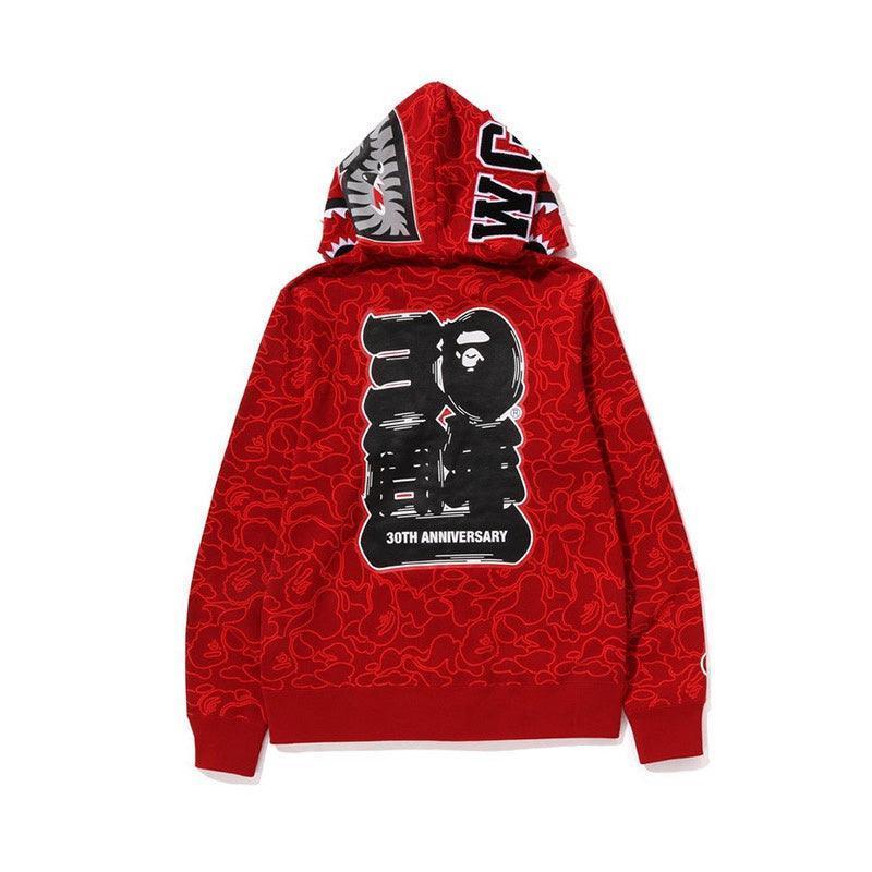 BAPE Line Camo Shark Full Zip Hoodie A Bathing Ape &